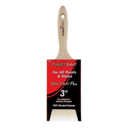 LINZER Project Select 3 in. Flat Paint Brush 1140-3